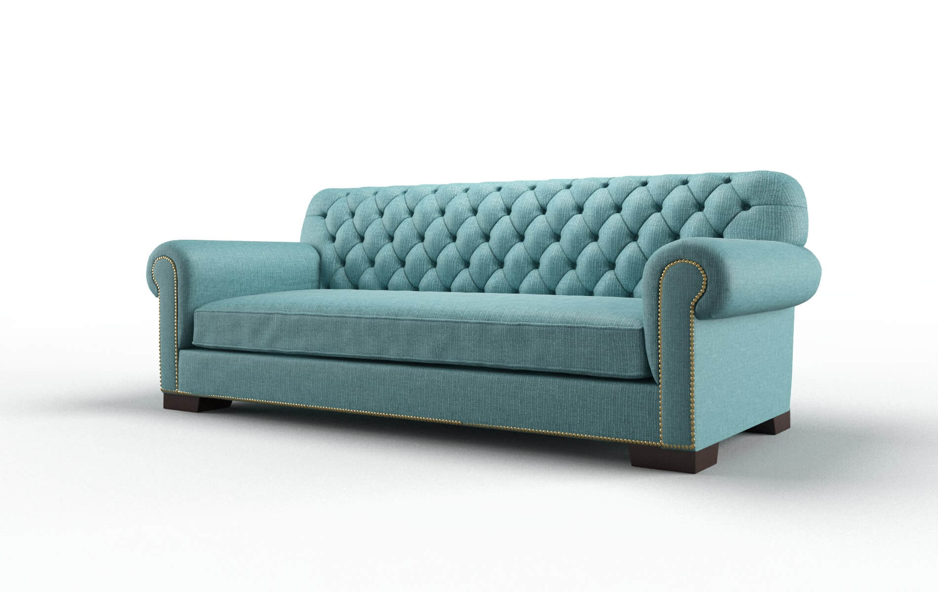 Chester Simplex Aquavita Sofa espresso legs 4
