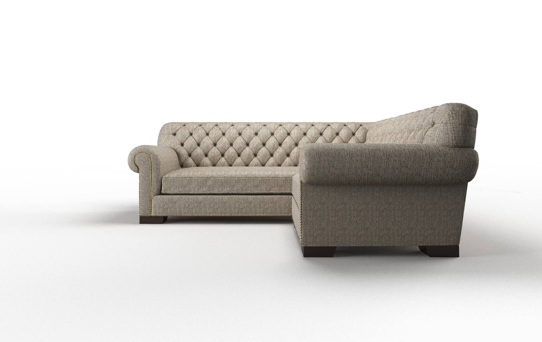 Chester Solifestyle 51 Sectional espresso legs 5