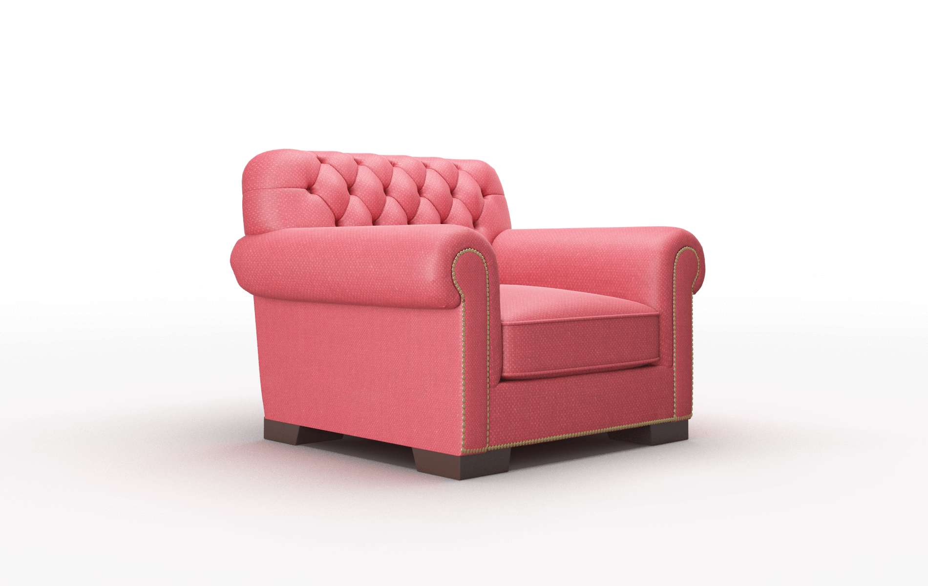 Chester Sorrento Berry Chair espresso legs 2