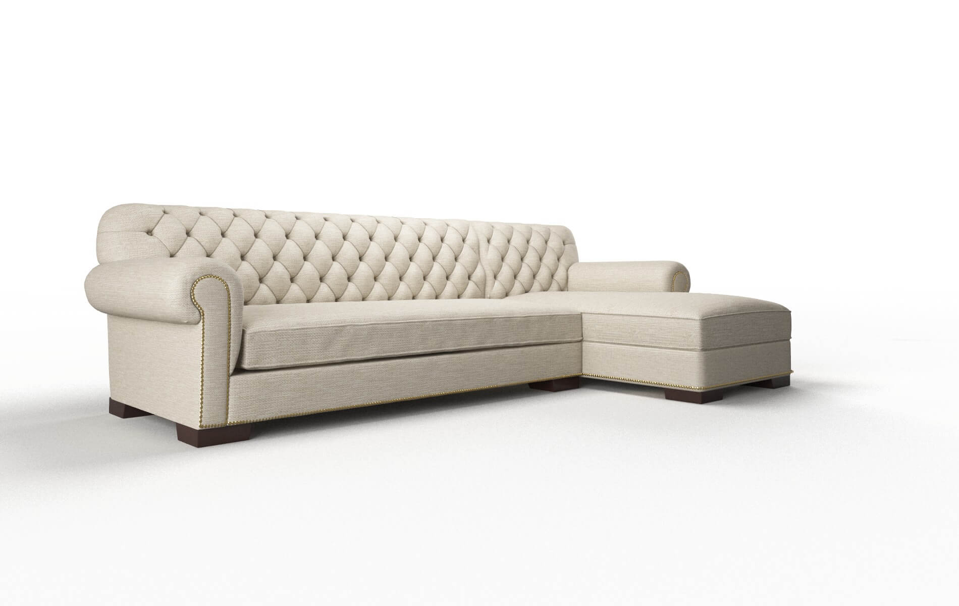 Chester Sosoftness 72 Panel espresso legs 2