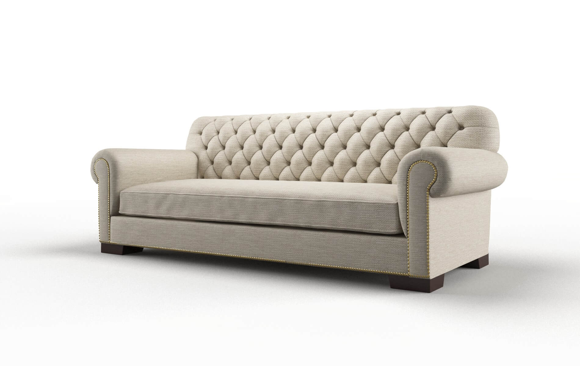 Chester Sosoftness 72 Sofa espresso legs 4