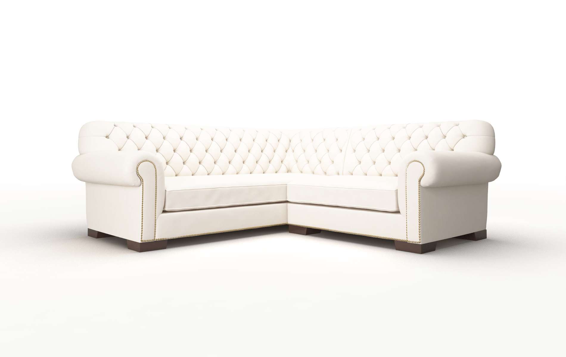 Chester Urban_d Snow Sectional espresso legs 1