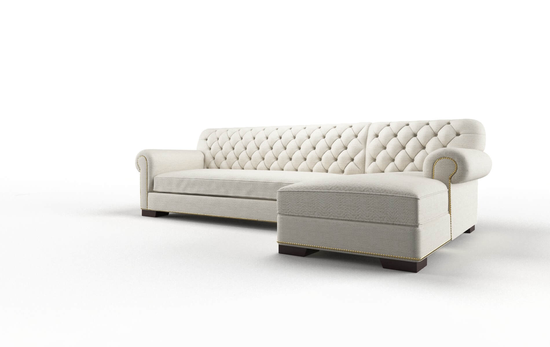 Chester Venus Cream Panel espresso legs 4