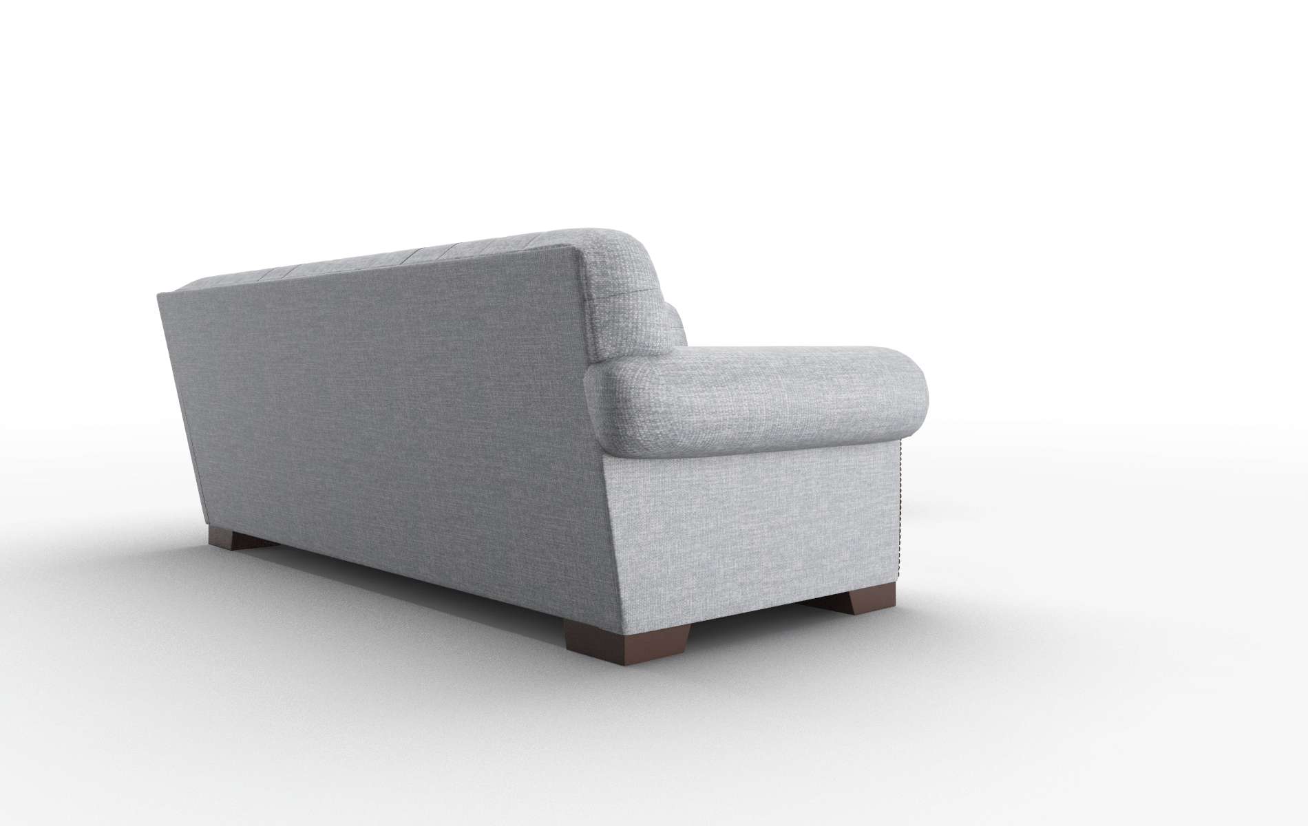 Chester Venus Mist Sectional espresso legs 3