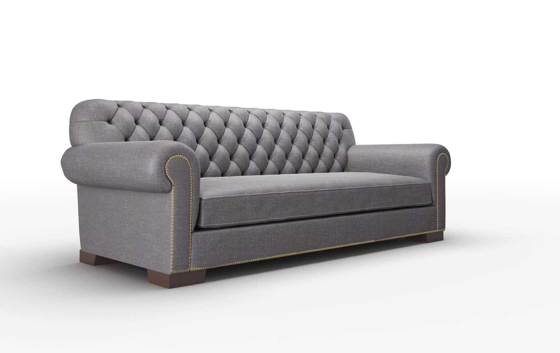 Chester Venus Onyx Sofa espresso legs 2