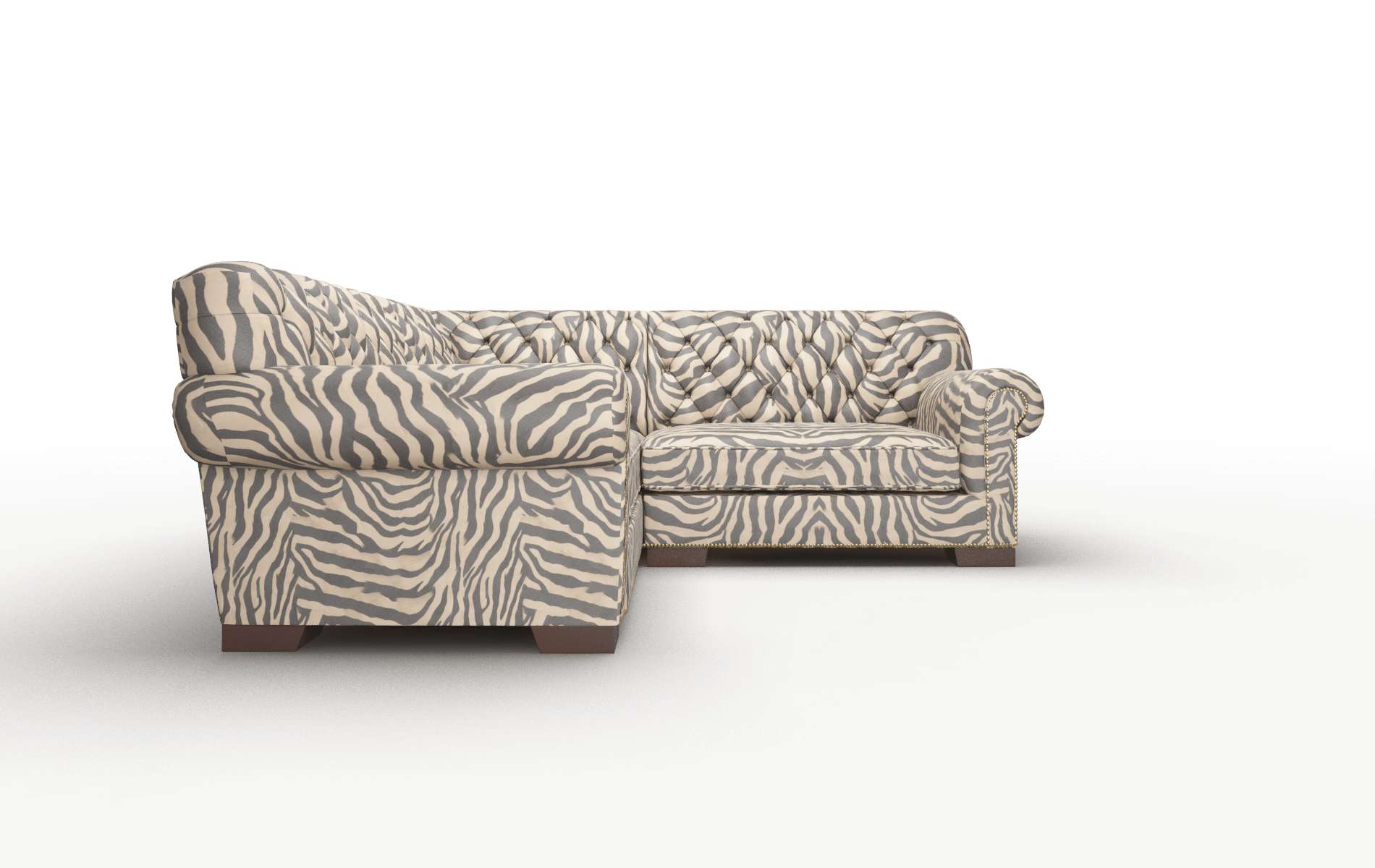 Chester Zambia Coffee Sectional espresso legs 2