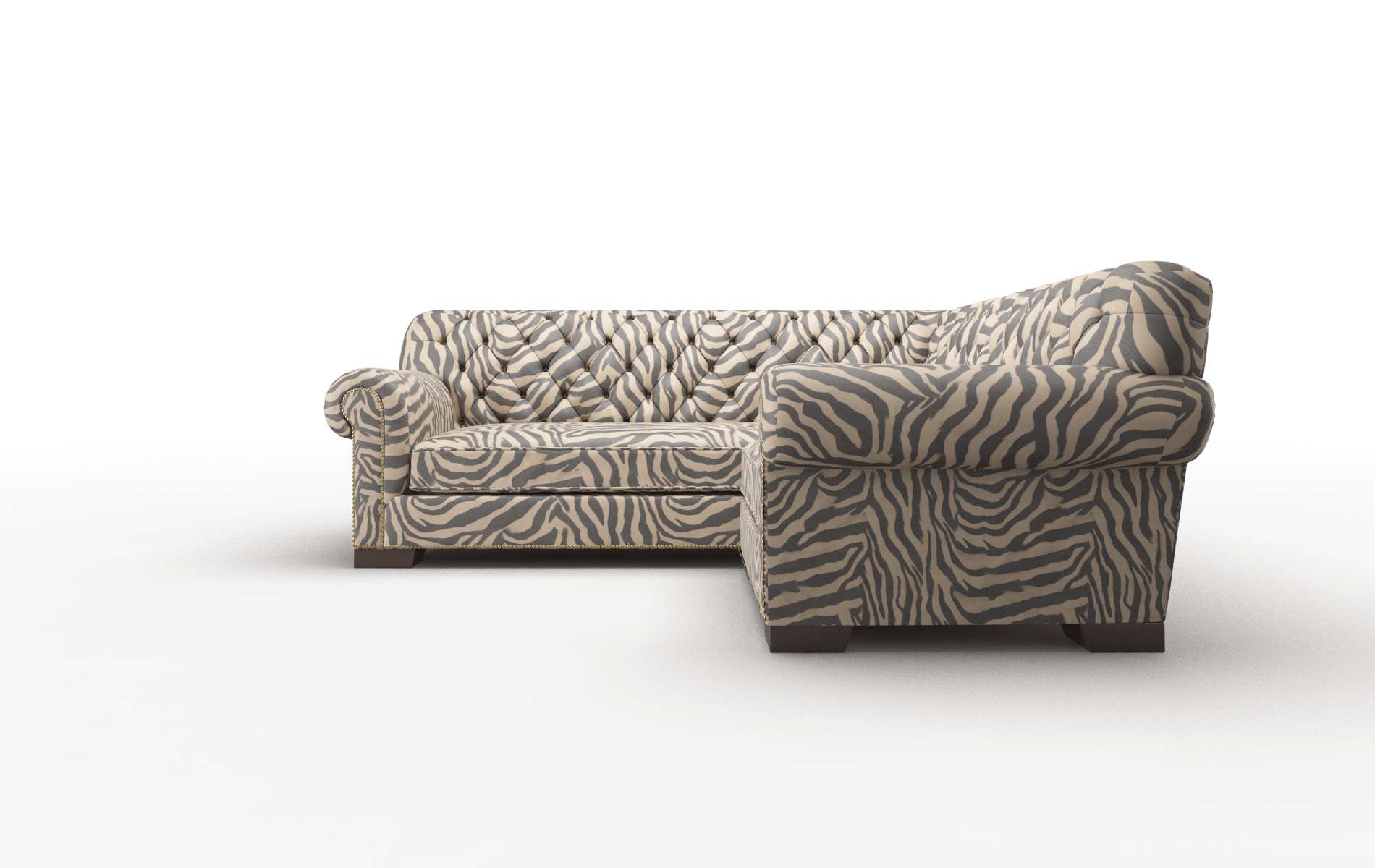 Chester Zambia Coffee Sectional espresso legs 5