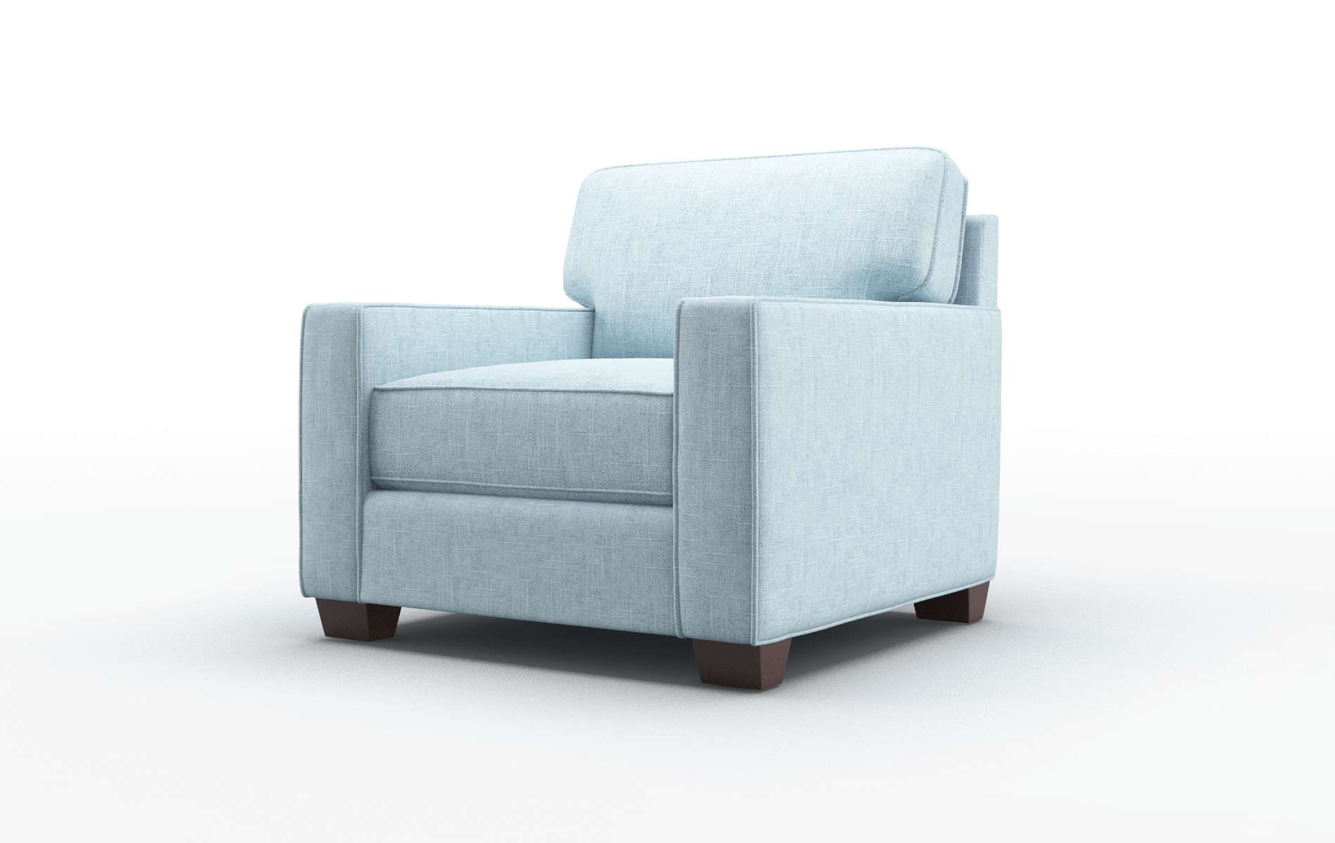 Chicago Atlas Turquoise Chair espresso legs 4