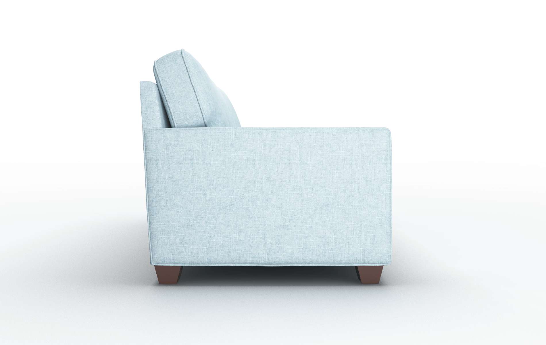 Chicago Atlas Turquoise Sofa espresso legs 3