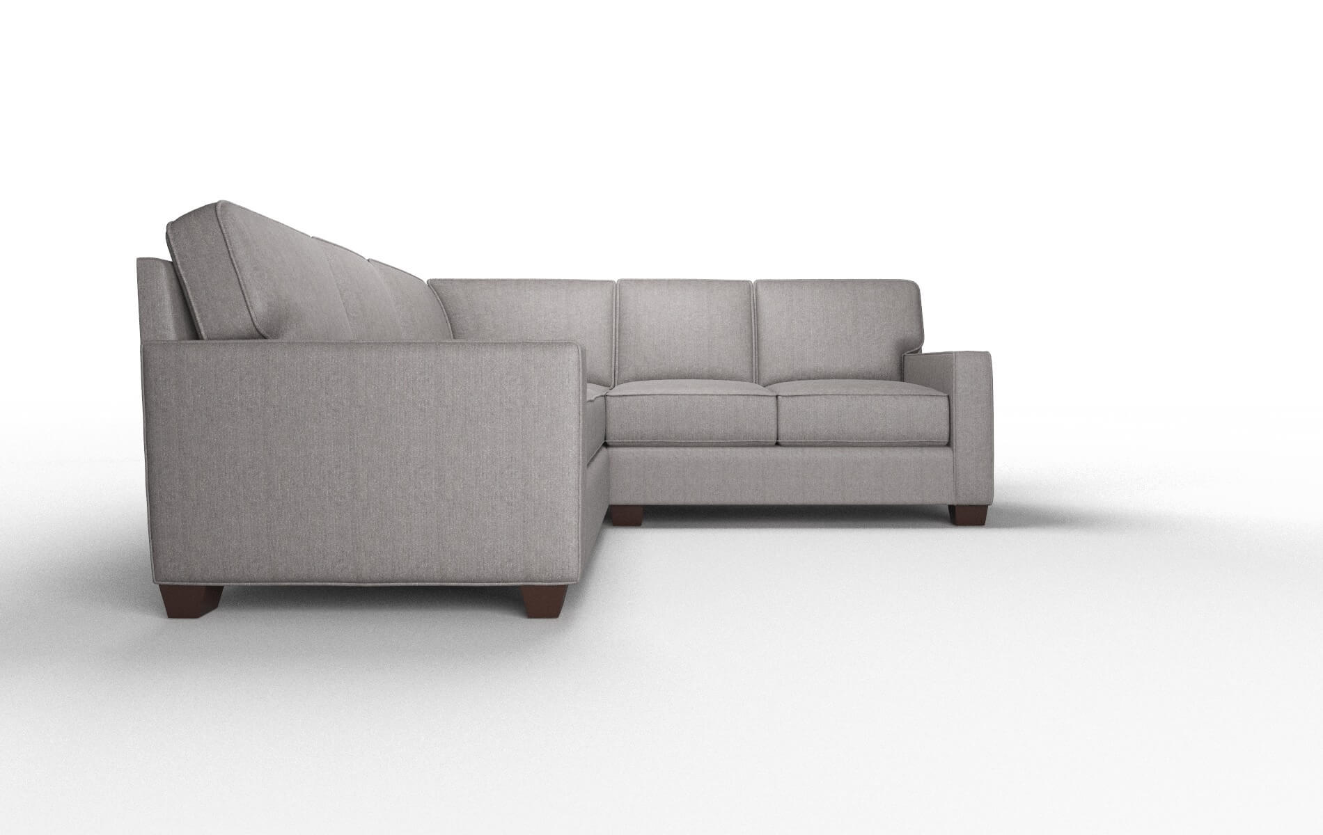 Chicago Atlas_plz Silver Sectional espresso legs 2