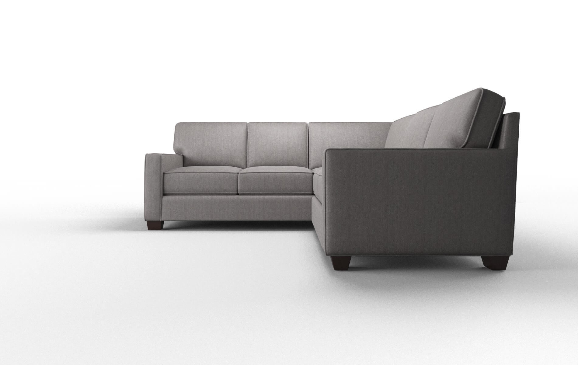 Chicago Atlas_plz Silver Sectional espresso legs 5