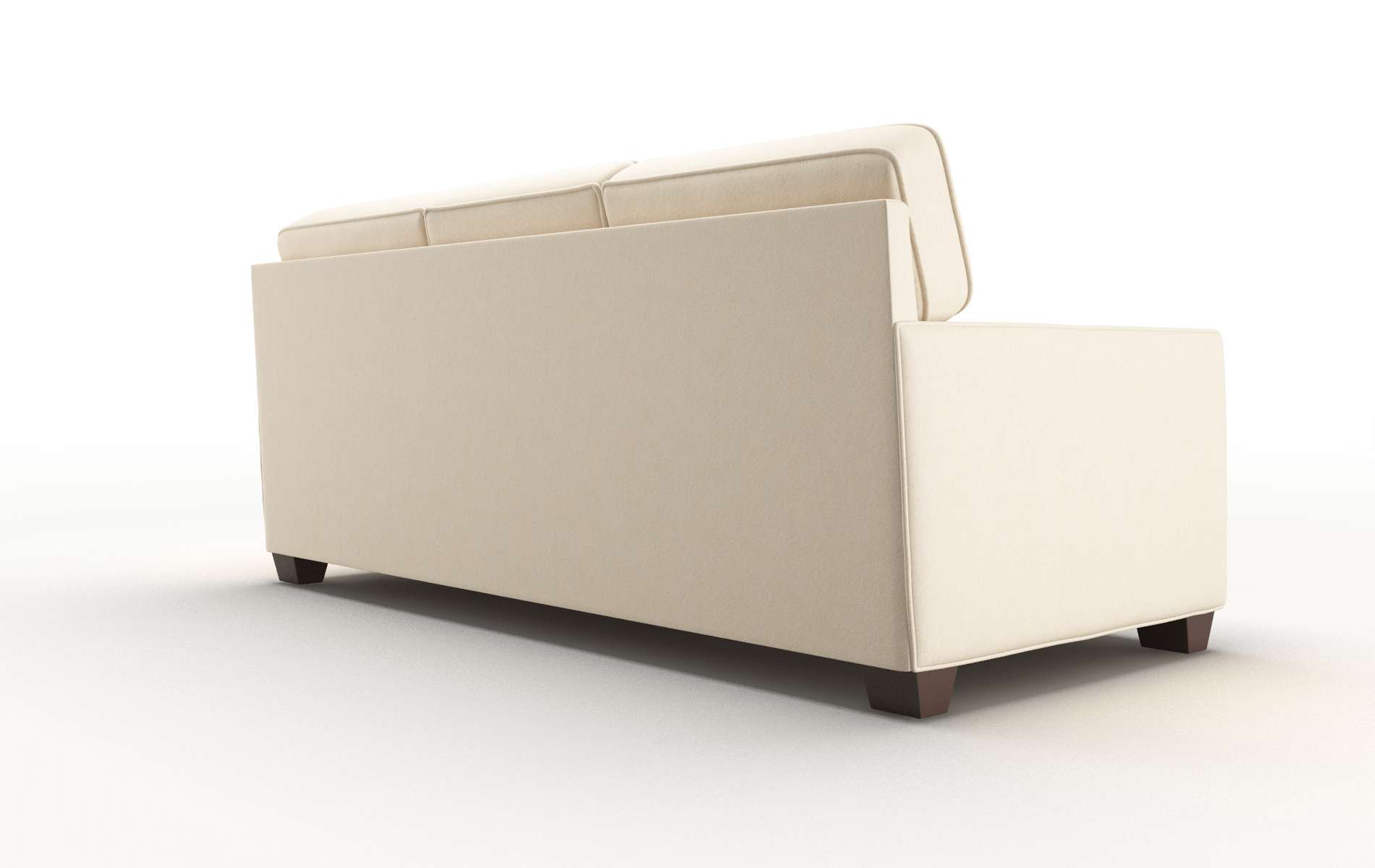 Chicago Bella Buckwheat Sofa espresso legs 5