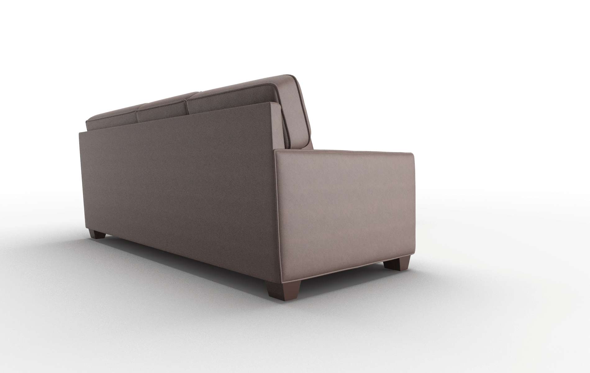 Chicago Bella Espresso Sectional espresso legs 3