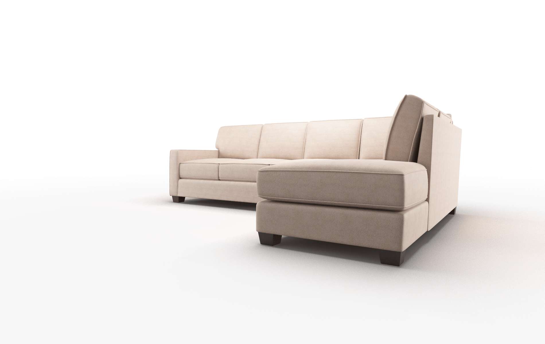 Chicago Bella Pewter Panel espresso legs 4