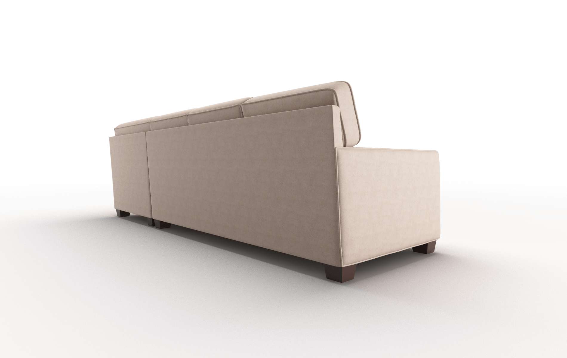 Chicago Bella Pewter Panel espresso legs 5