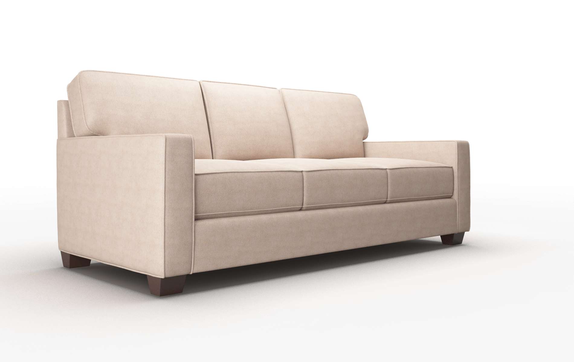 Chicago Bella Pewter Sofa espresso legs 2