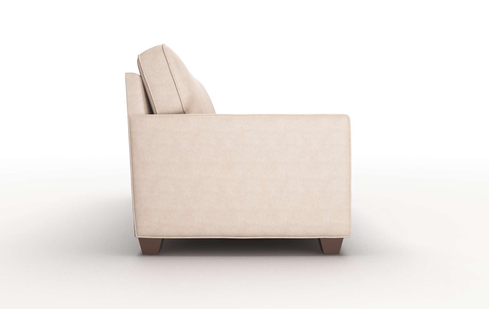 Chicago Bella Pewter Sofa espresso legs 3