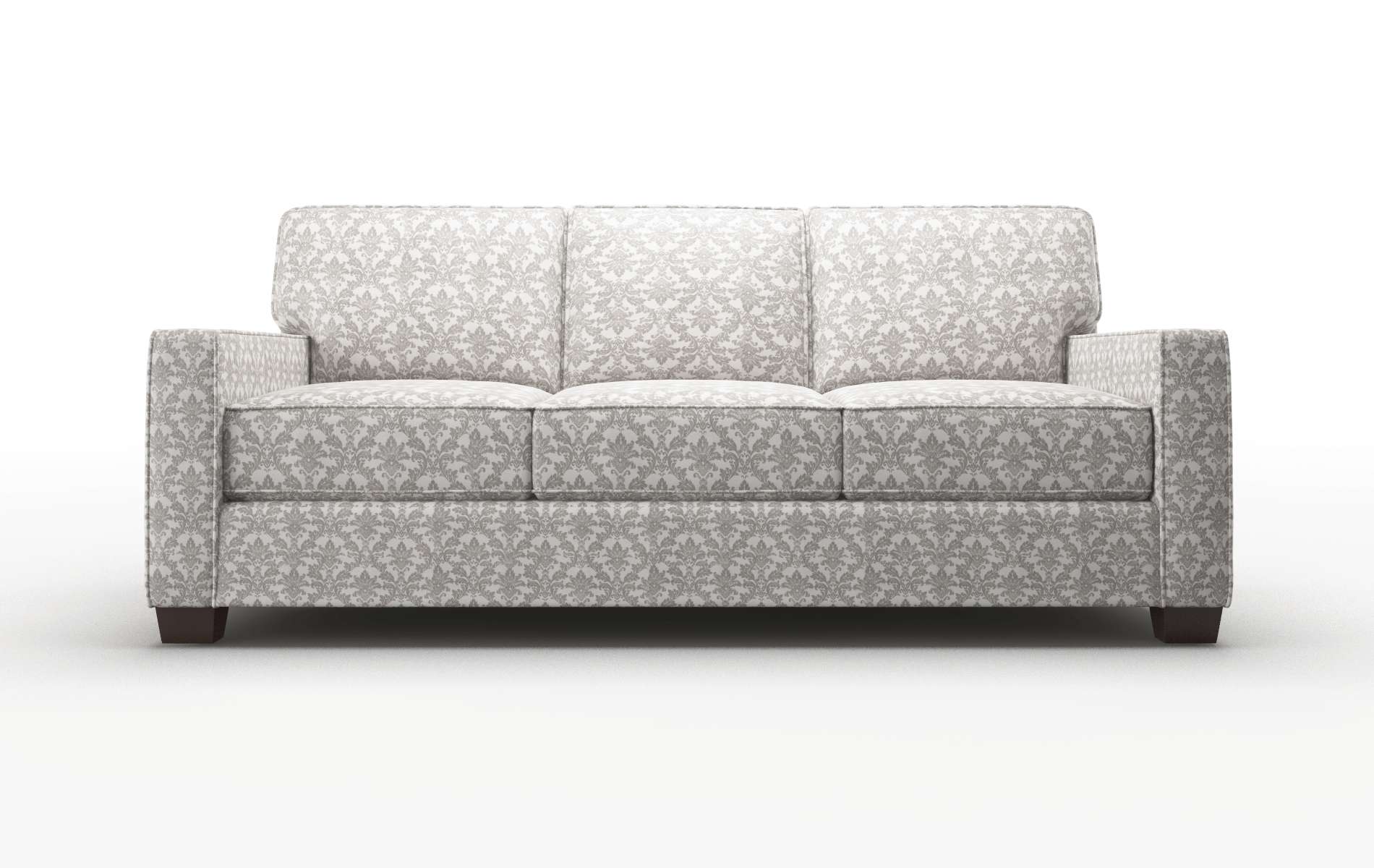 Chicago Bergamo dove Sofa Espresso Legs  1