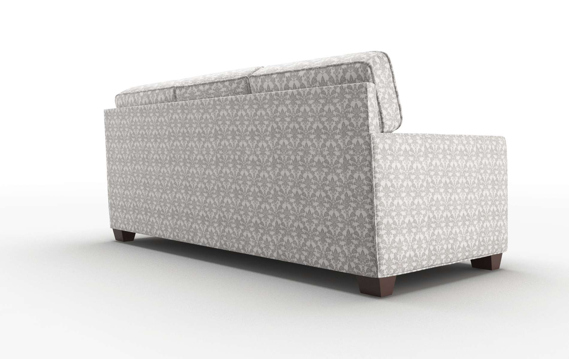 Chicago Bergamo Dove Sofa espresso legs 5