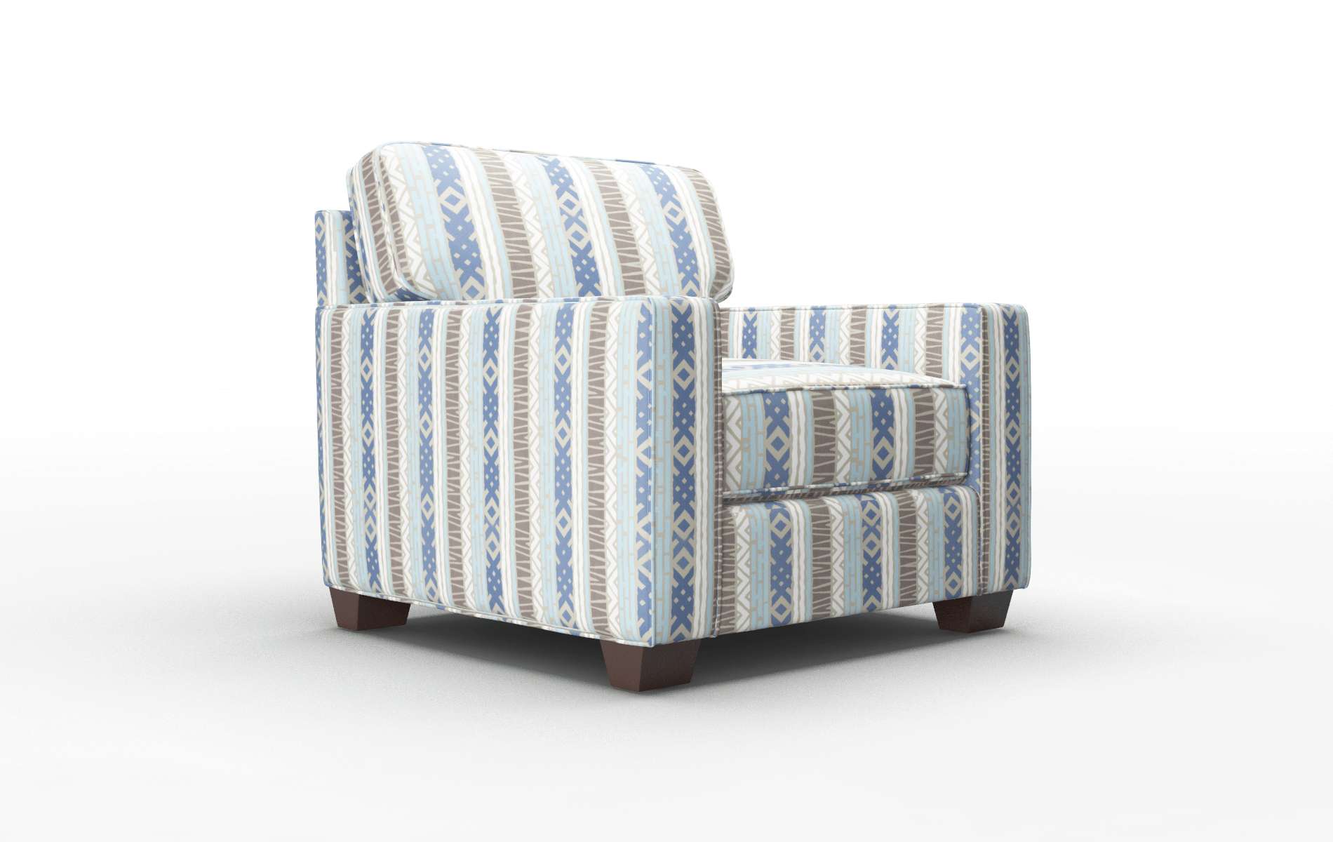 Chicago Bodhi Indigo Chair espresso legs 2