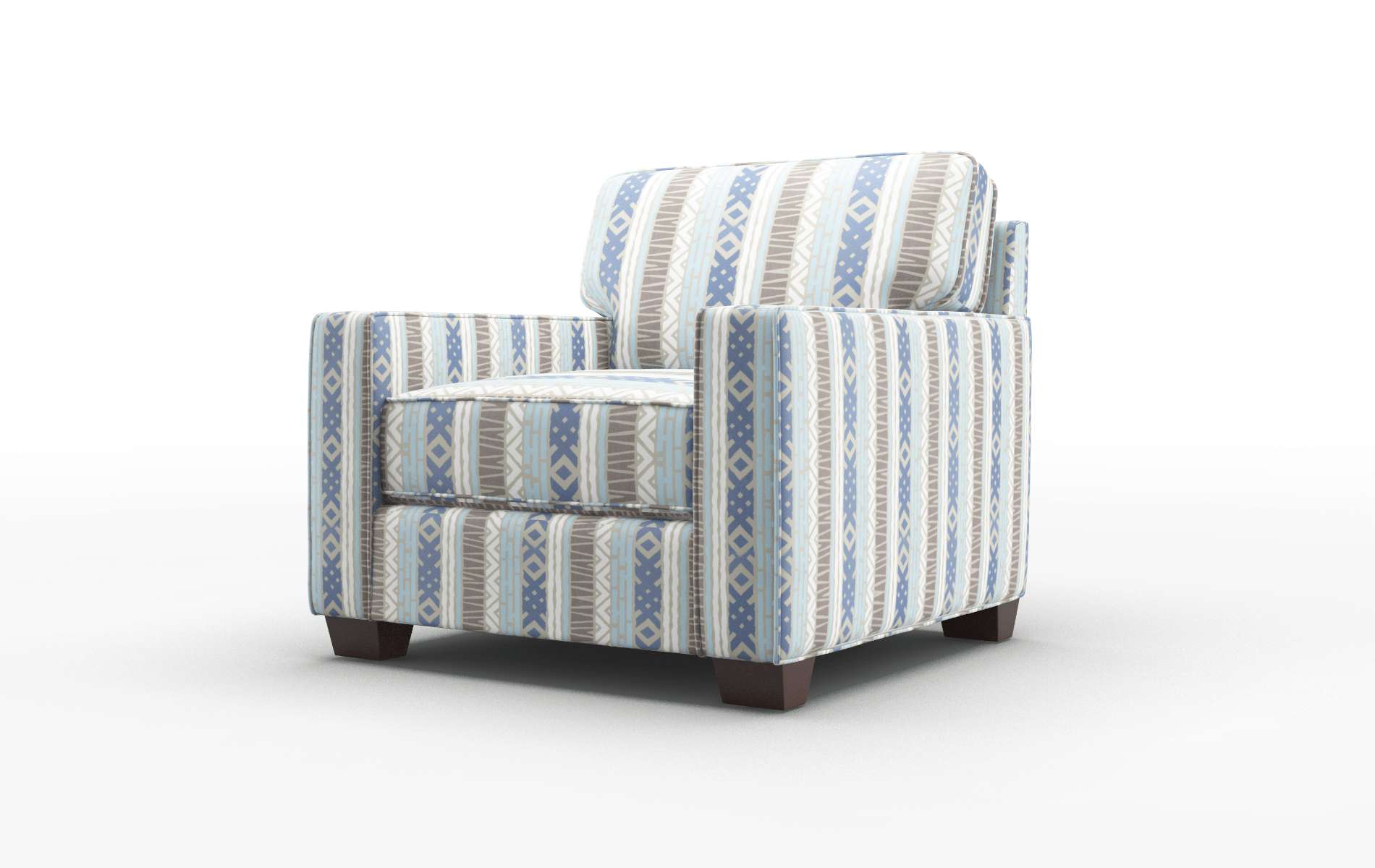 Chicago Bodhi Indigo Chair espresso legs 4