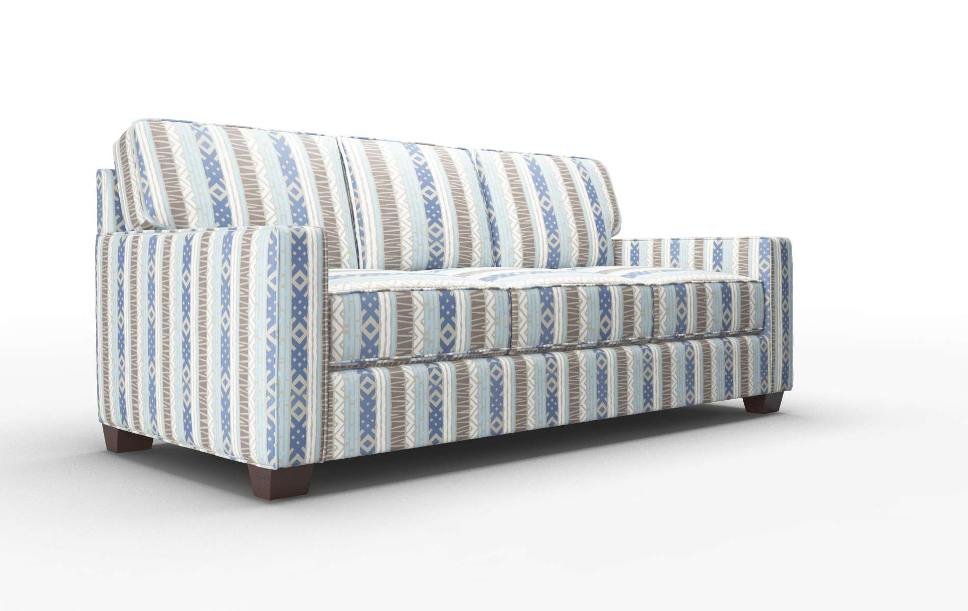 Chicago Bodhi Indigo Sofa espresso legs 2