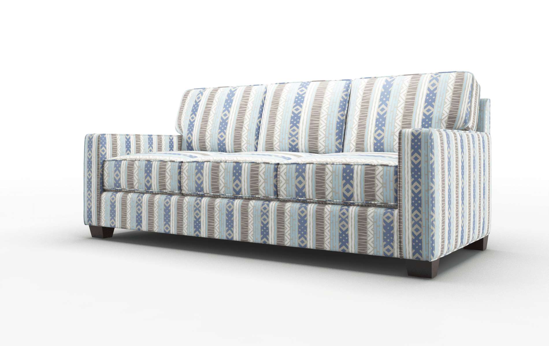 Chicago Bodhi Indigo Sofa espresso legs 4