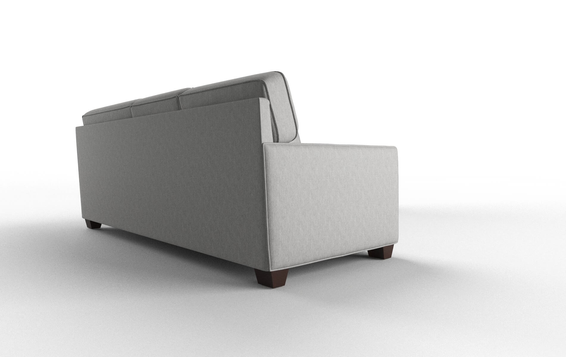 Chicago Bungalow Graphite Sectional espresso legs 3