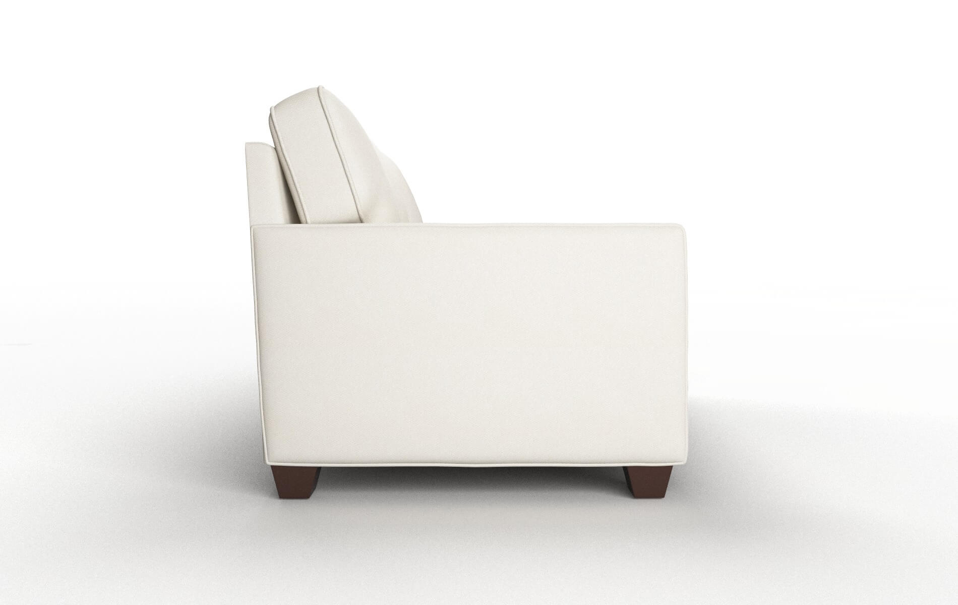 Chicago Bungalow Ivory Sofa espresso legs 3