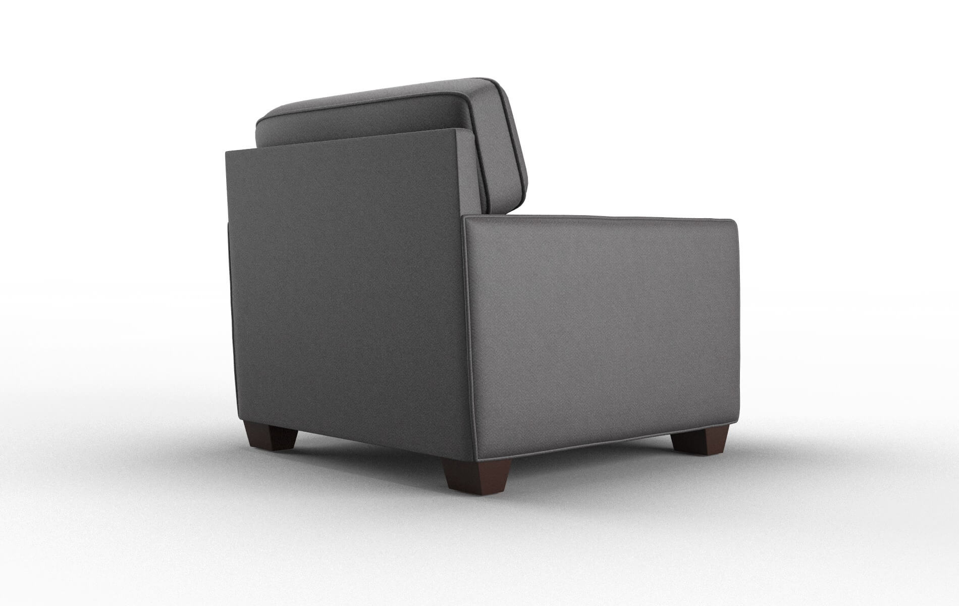Chicago Catalina Charcoal Chair espresso legs 5