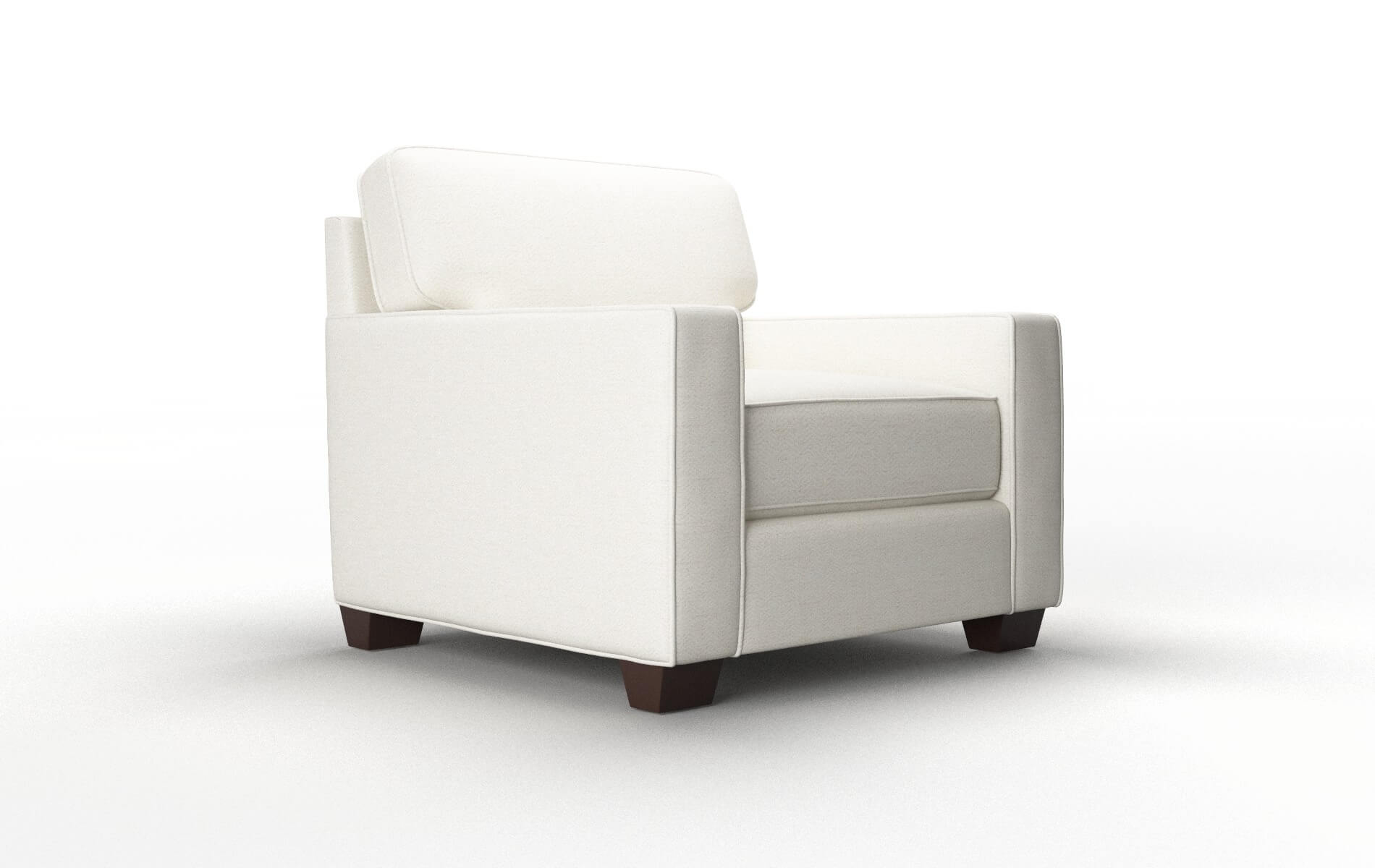 Chicago Catalina Ivory Chair espresso legs 2