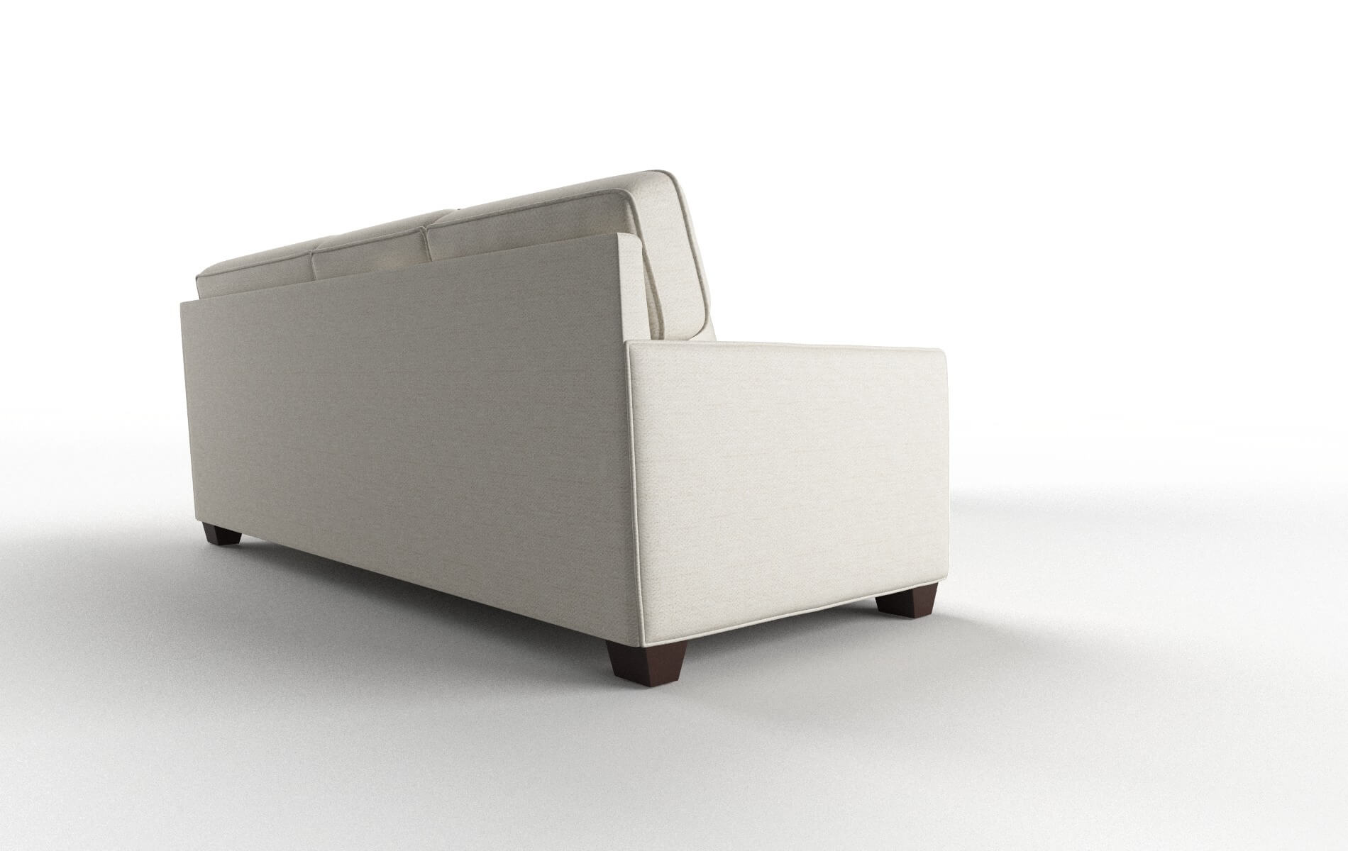 Chicago Catalina Linen Sectional espresso legs 3