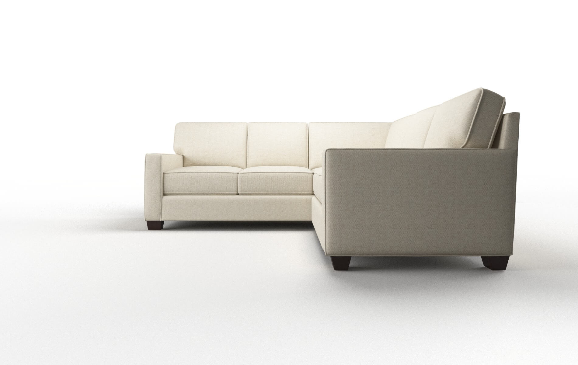 Chicago Catalina Wheat Sectional espresso legs 5
