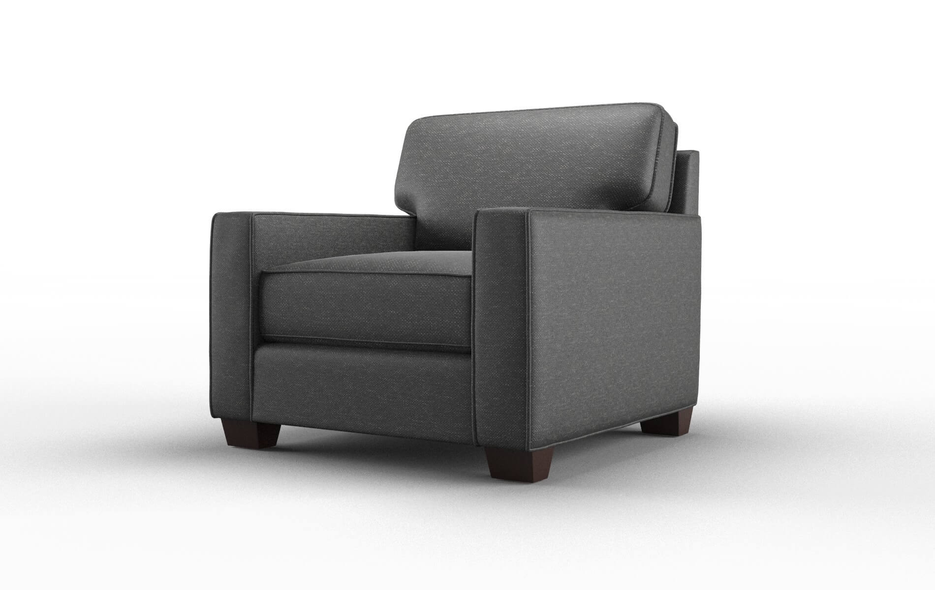 Chicago Chance Denim Chair espresso legs 4