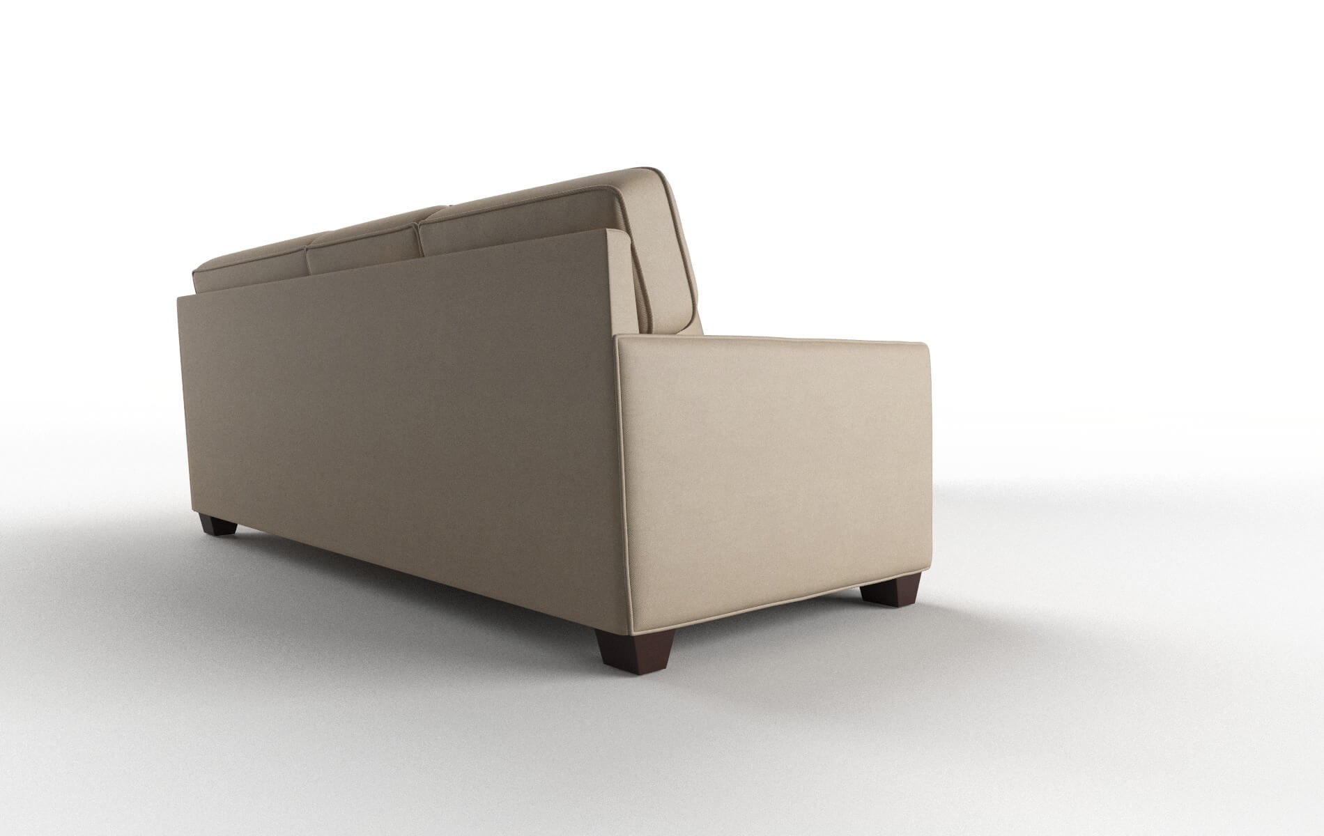 Chicago Chance Platinum Sectional espresso legs 3