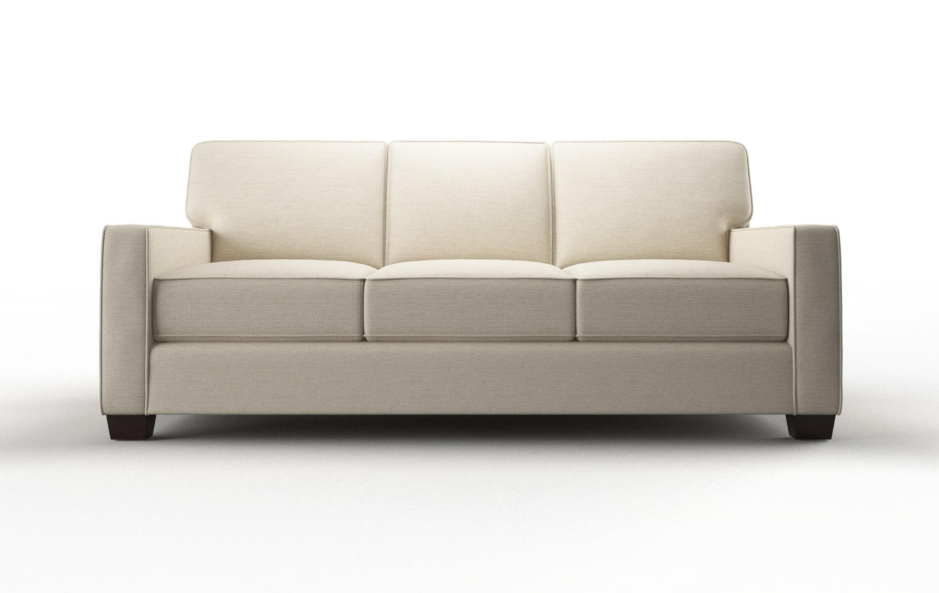 Chicago Chance sand Sofa Espresso Legs  1