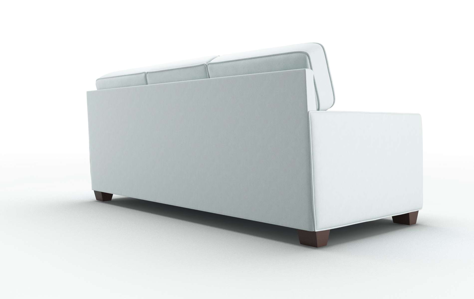 Chicago Clyde Cornflower Sofa espresso legs 5