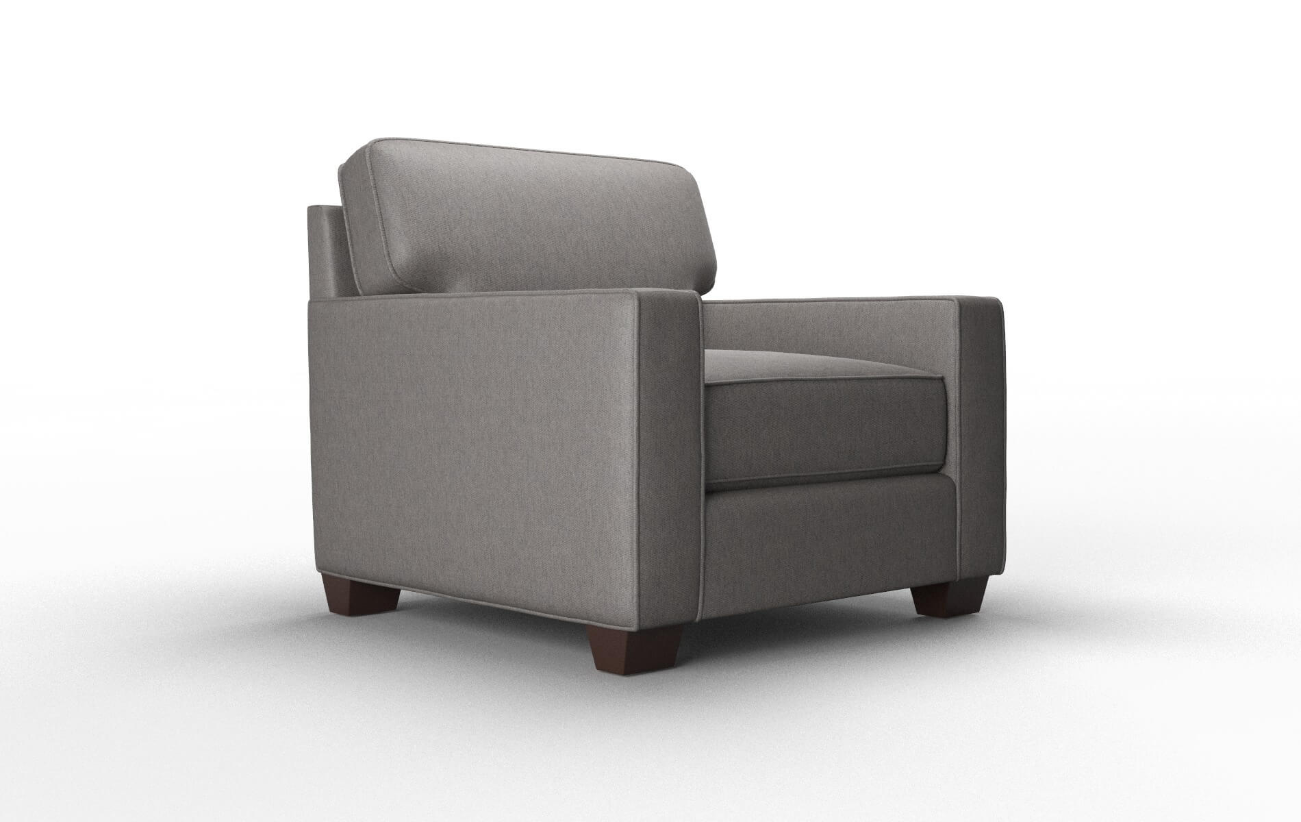 Chicago Cosmo Charcoal Chair espresso legs 2