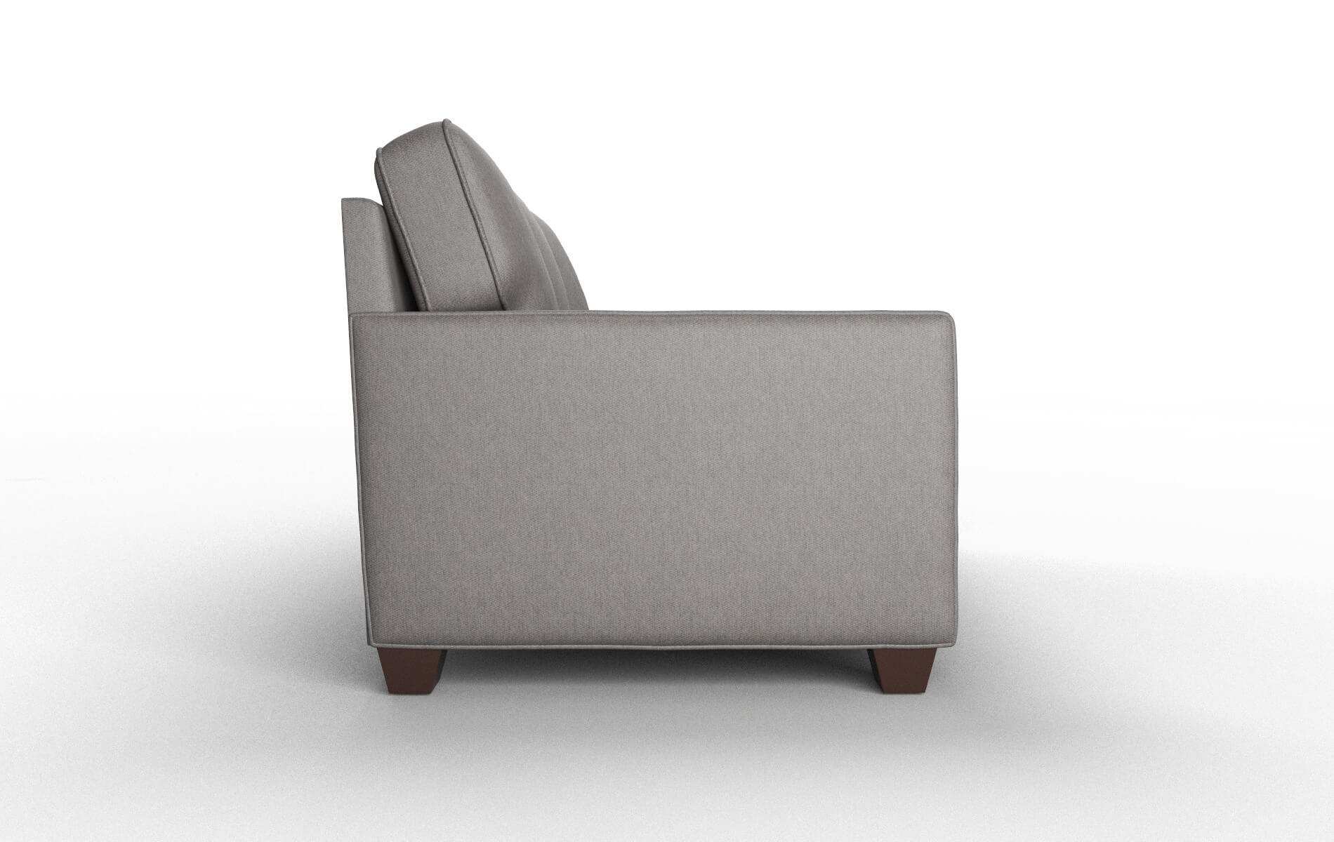 Chicago Cosmo Charcoal Sofa espresso legs 3