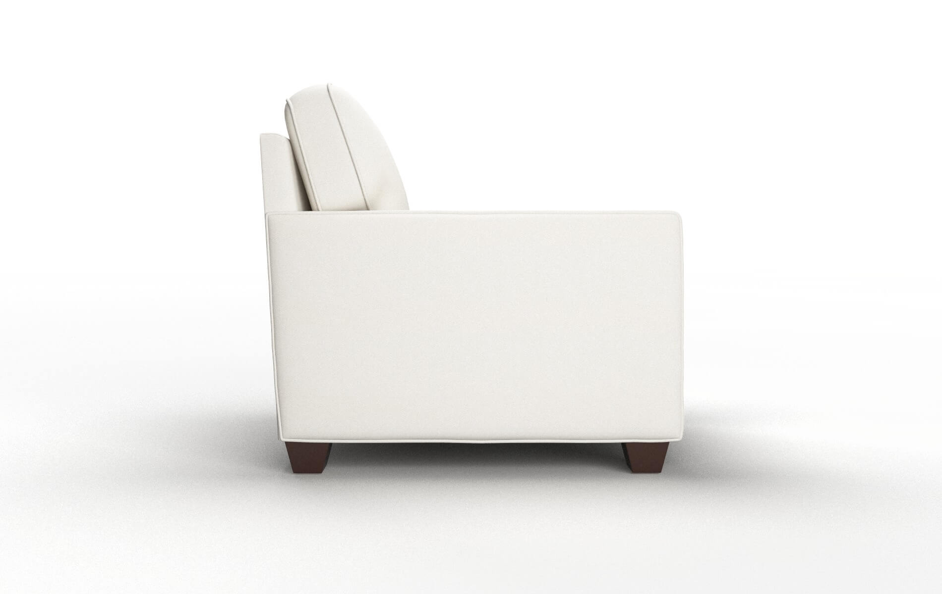 Chicago Cosmo Ivory Chair espresso legs 3