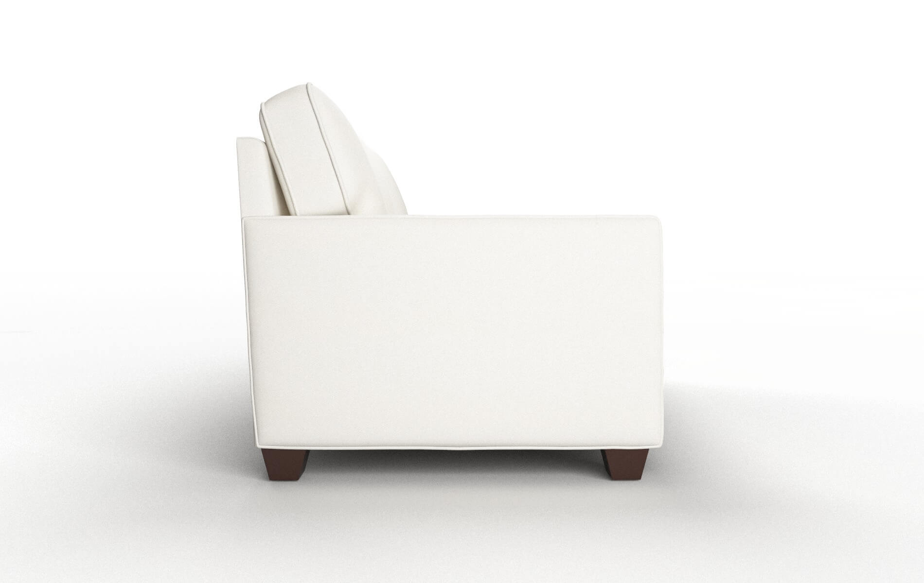 Chicago Cosmo Ivory Sofa espresso legs 3