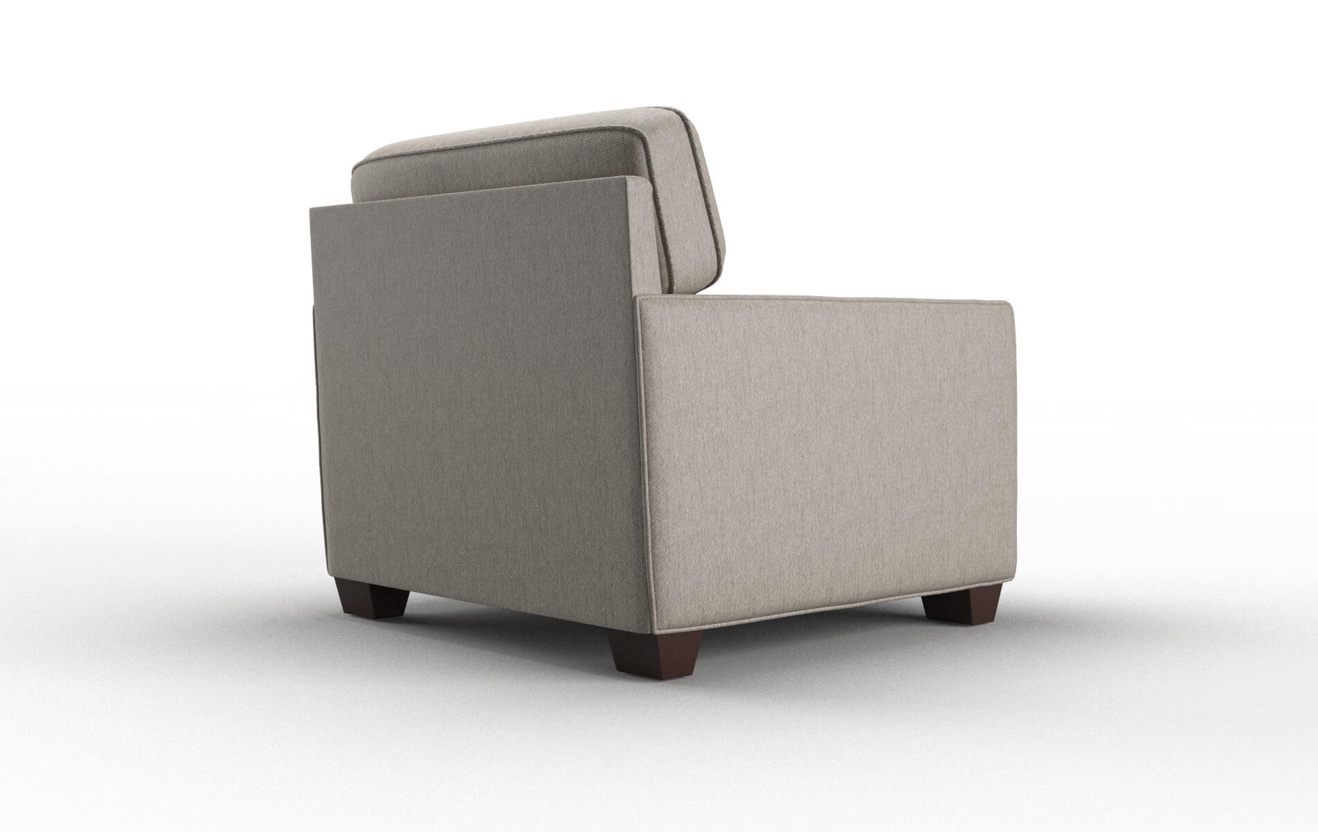 Chicago Cosmo Taupe Chair espresso legs 5