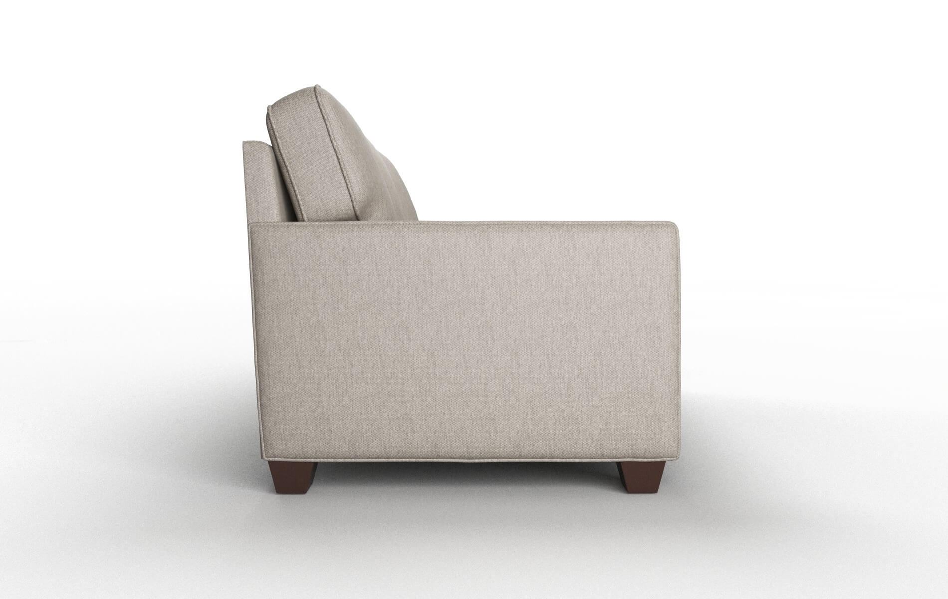 Chicago Cosmo Taupe Sofa espresso legs 3
