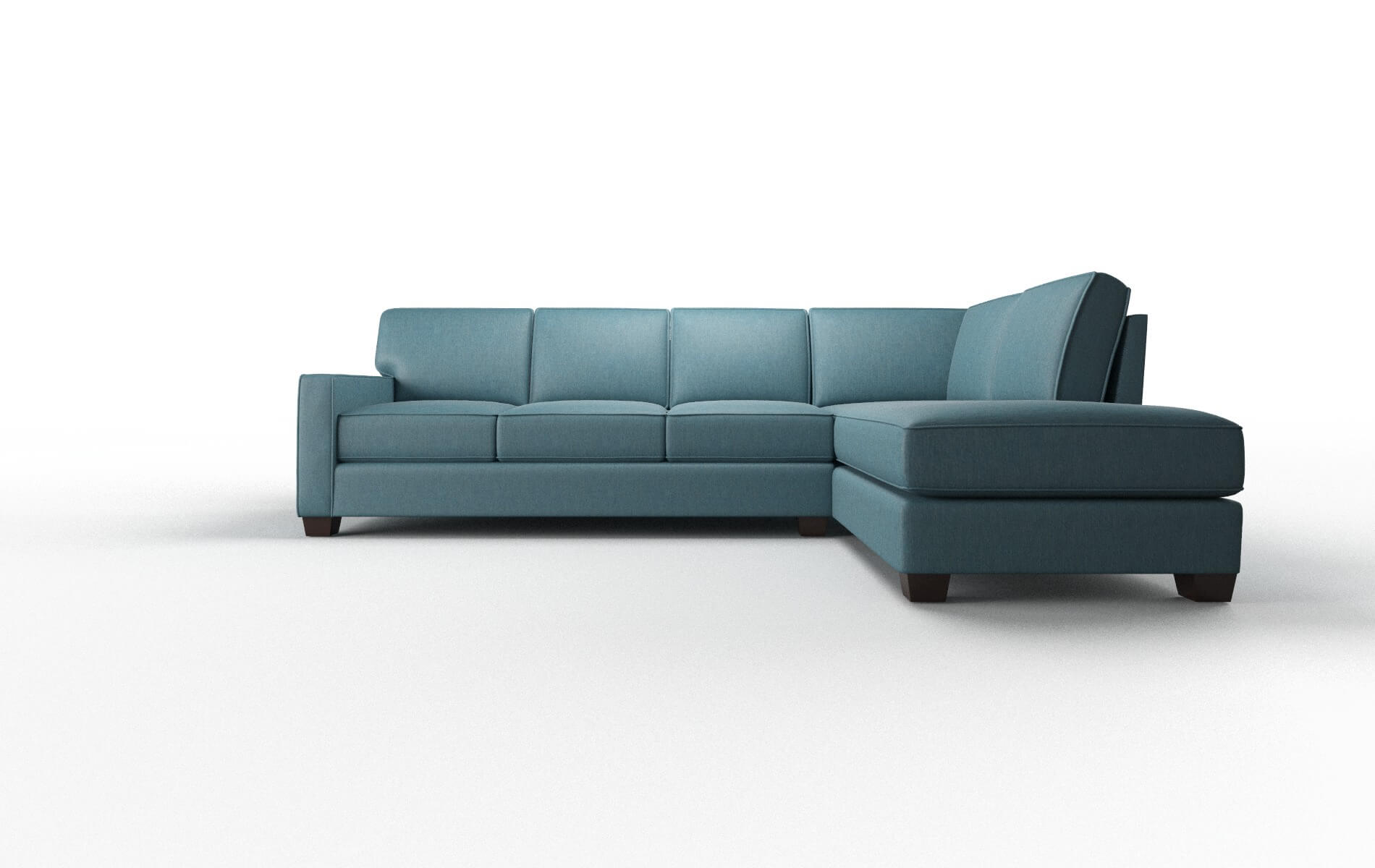 Chicago Cosmo Teal Panel espresso legs 1