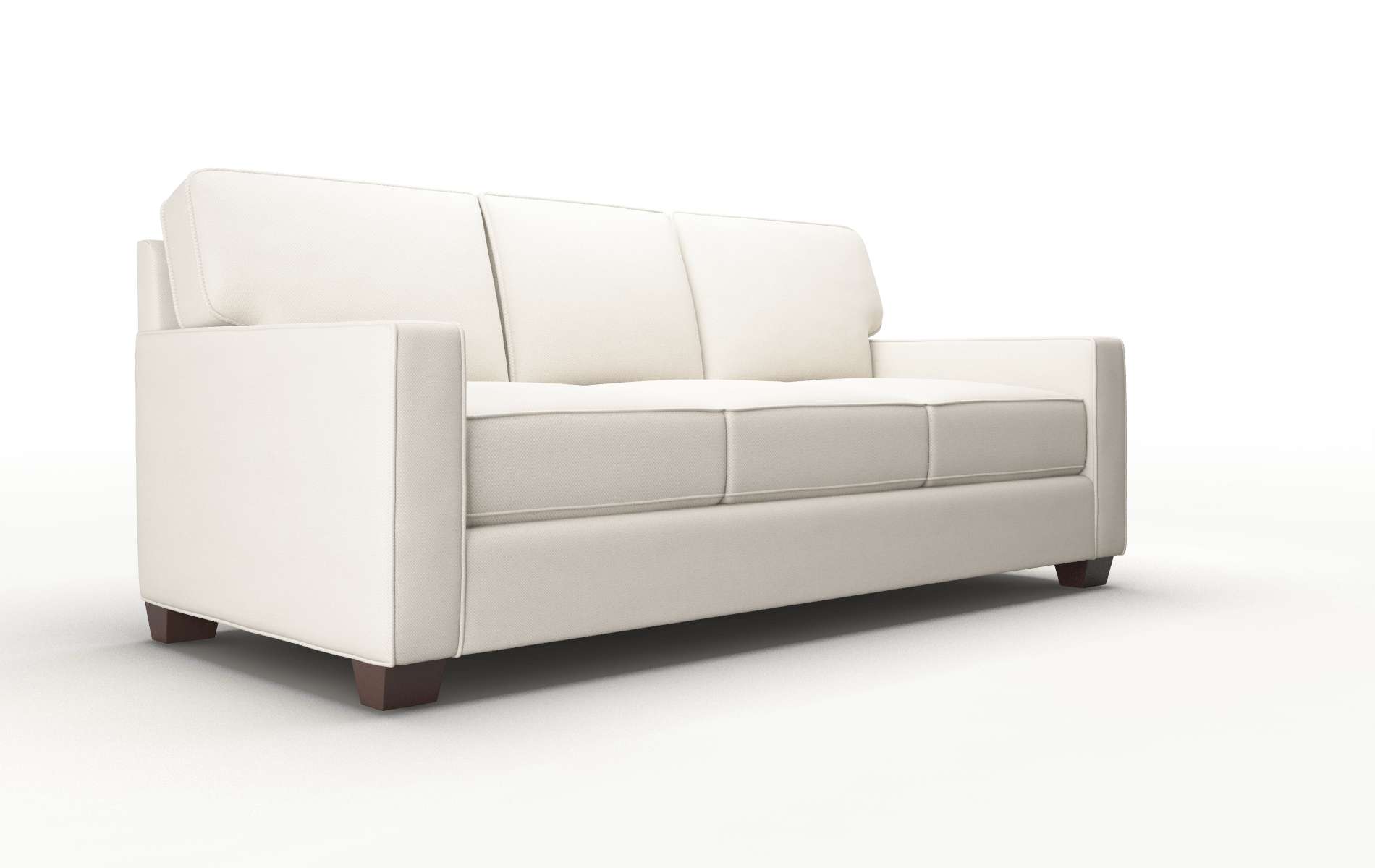 Chicago Dawson Sand Sofa espresso legs 2