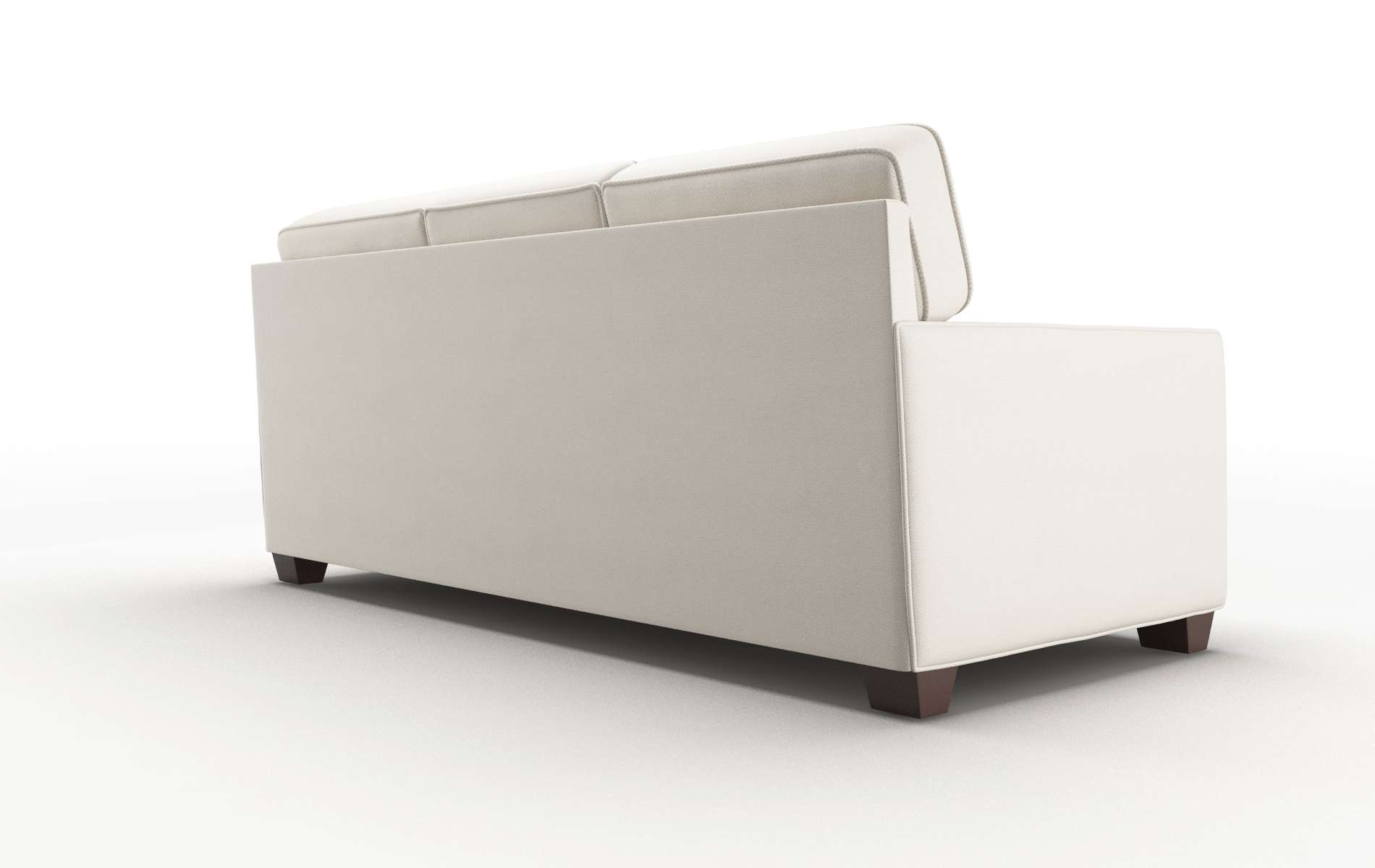 Chicago Dawson Sand Sofa espresso legs 5