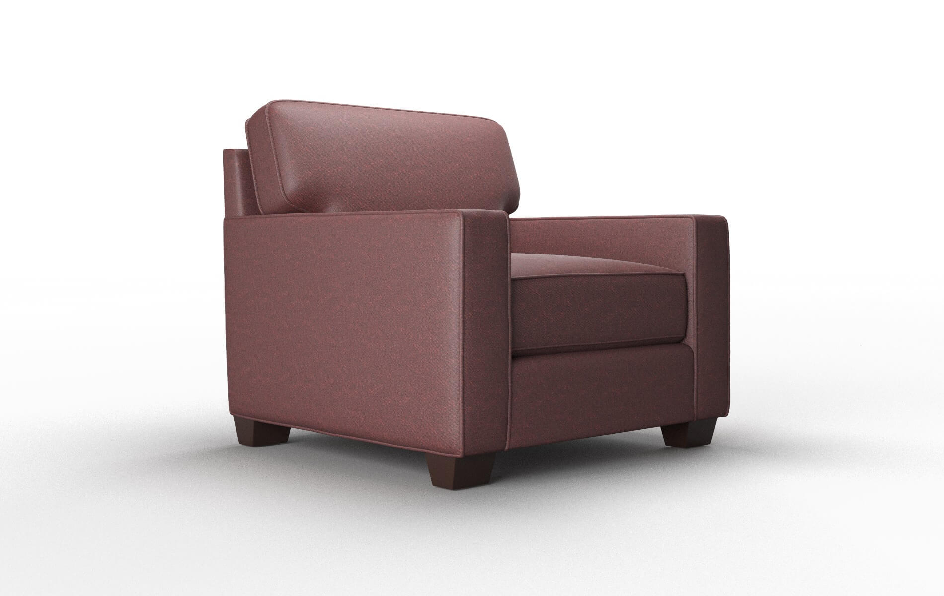 Chicago Derby Berry Chair espresso legs 2