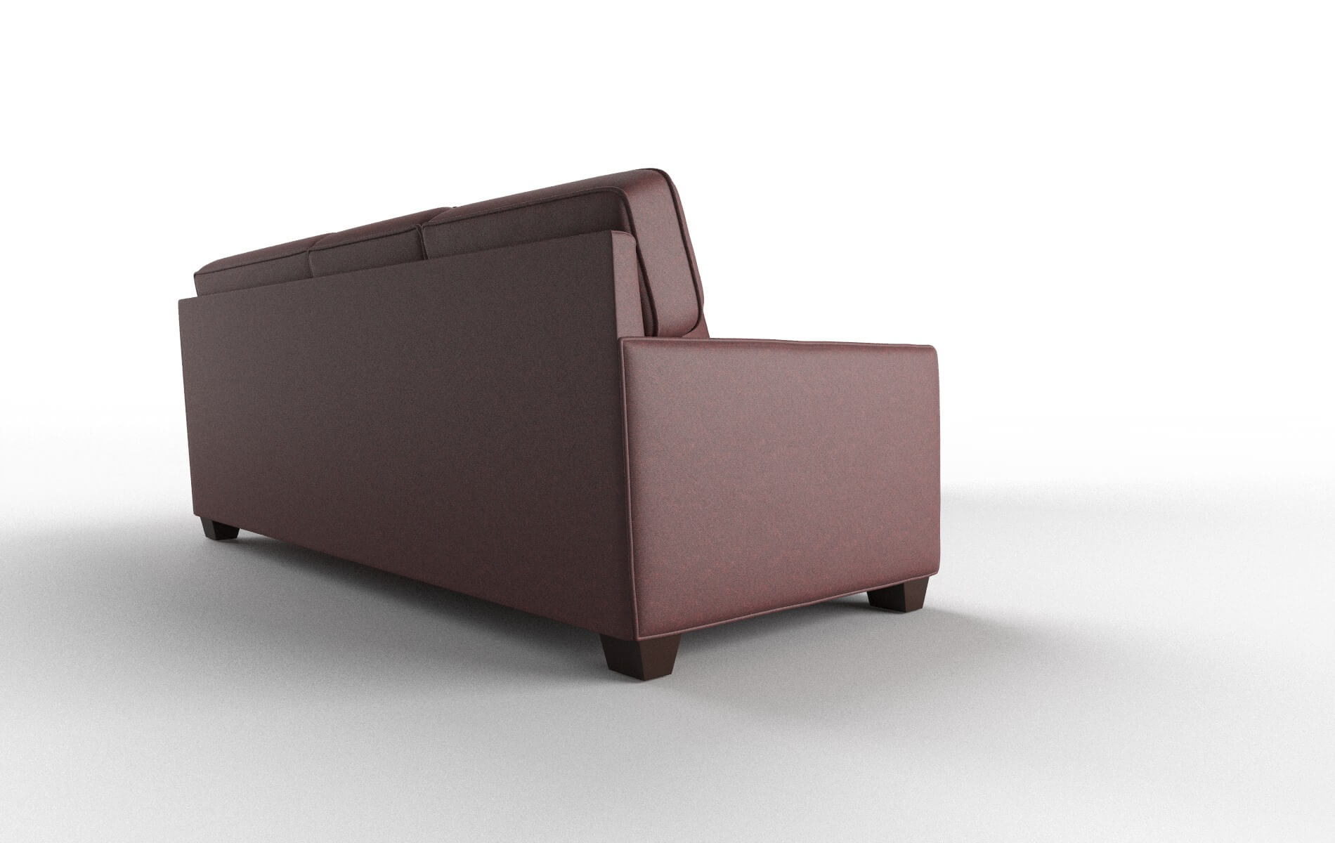 Chicago Derby Berry Sectional espresso legs 3