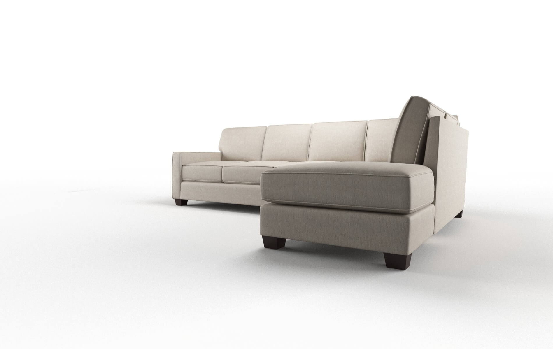 Chicago Derby Linen Panel espresso legs 4