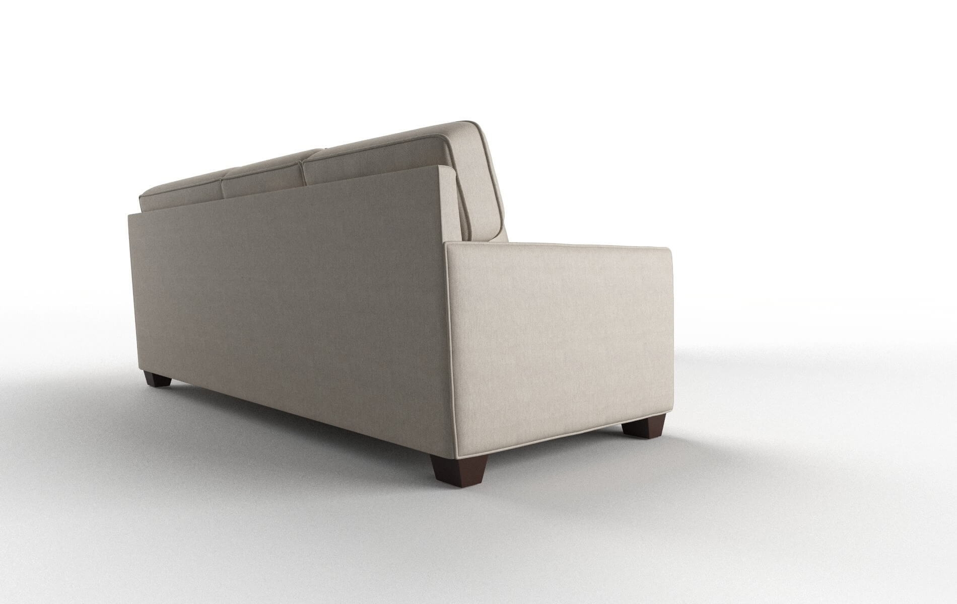 Chicago Derby Linen Sectional espresso legs 3